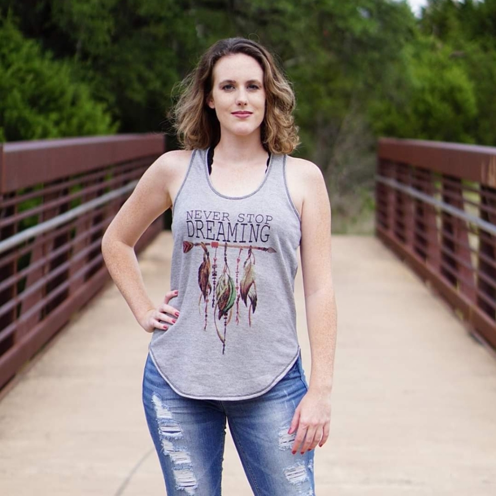 Grey Terry Tank